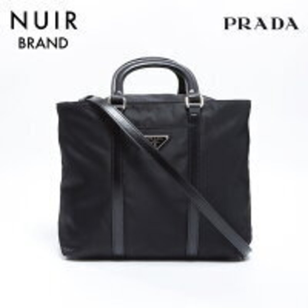 Prada Tessuto 2way handbag black
